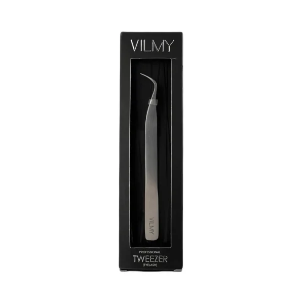 Professional tweezers for eyelash extensions VILMY (dolphin) D-50/2