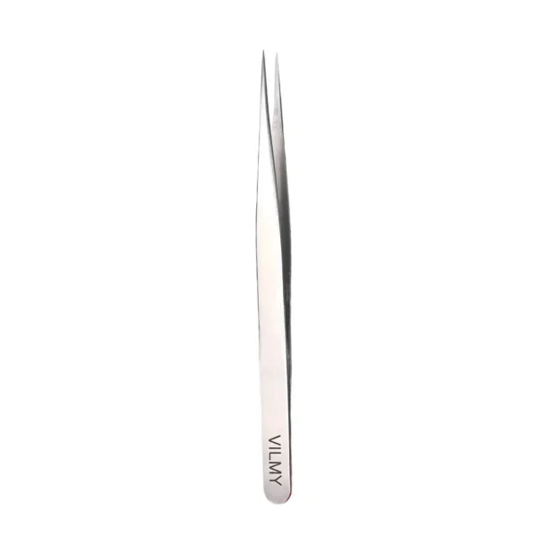 Professional tweezers for eyelash extensions VILMY (straight) V-12 - Image 2