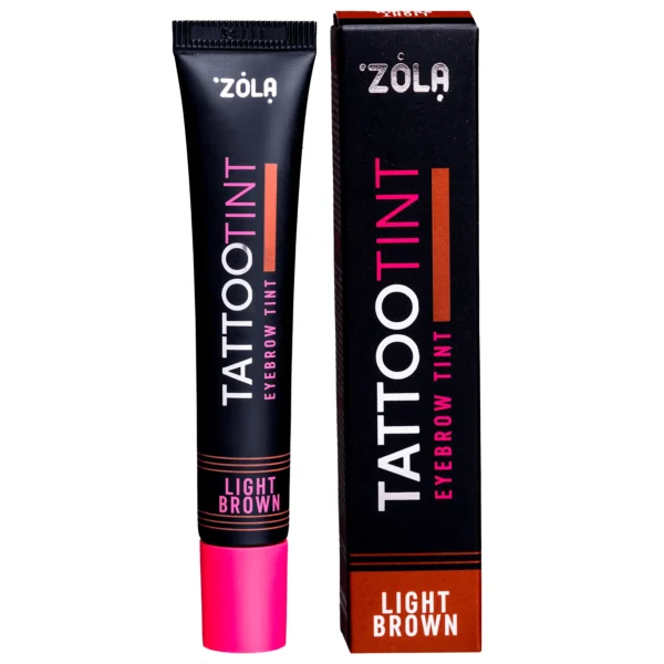 Zola Tattoo Tint for eyebrows and eyelashes, Black, 15 ml - Image 2