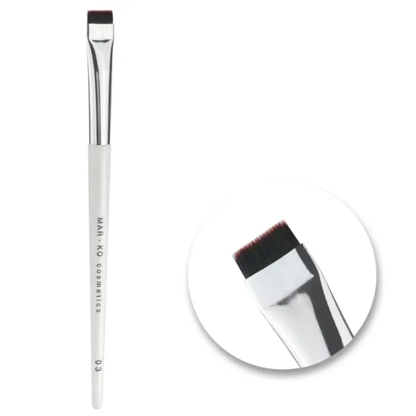 Mar-Ko Wide straight eyebrow brush 03