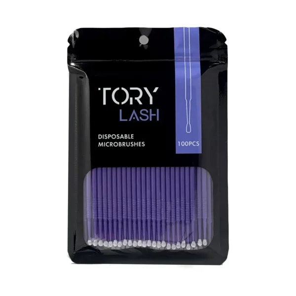 TORY LASH microbrushes pack of 100 pcs