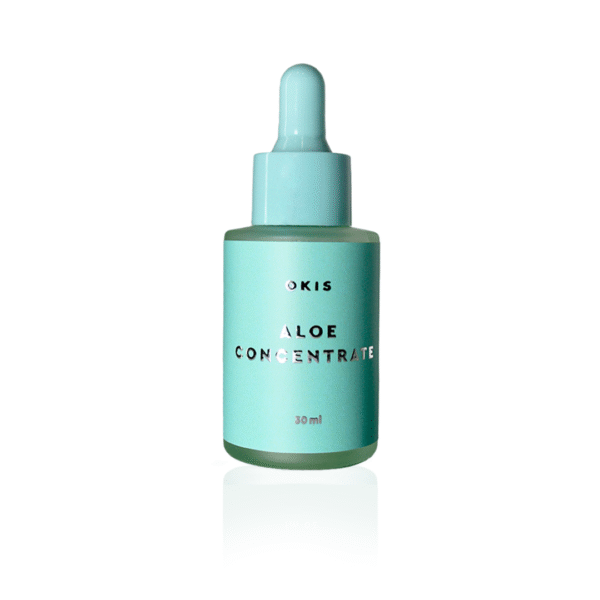 Aloe Concentrate for Deep Hydration of Brows and Lashes 30ml – OKIS BROW (with Glitter)