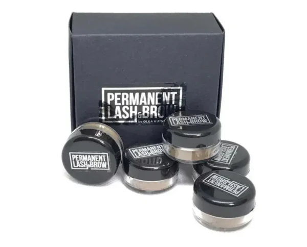 Permanent Lash&Brow Brow Henna Kit – 5 Shades × 2.5 g