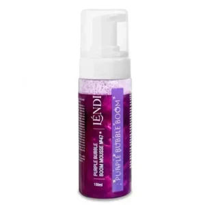 Lendi Purple Bubble Boom Mousse for eyebrows and lashes