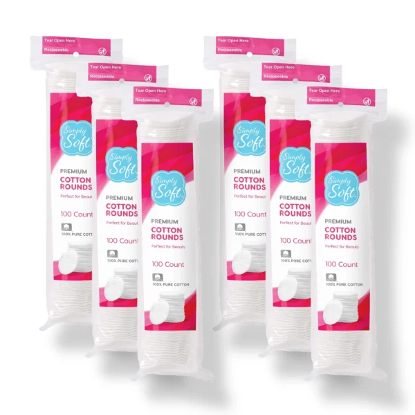 Simply Soft Premium Cotton Rounds, 100 Count - Image 2