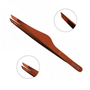 ÉLAN Easy Tweezers (Professional Slant Tip Eyebrow Tweezers)