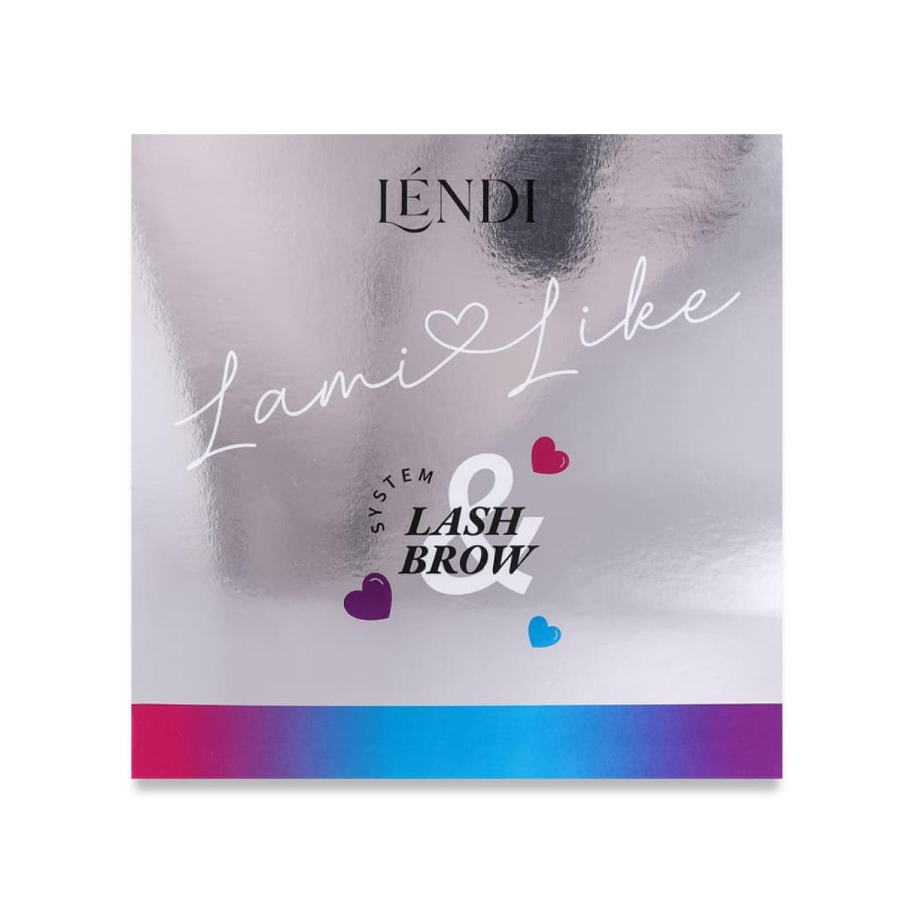 Lendi Lami-Like Lamination Set for Eyelashes & Brows — 310 ml