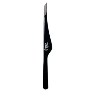 ZOLA Professional Slanted Brow Tweezers (Black Series)