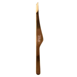 ZOLA Professional Slanted Brow Tweezers (Gold Series)
