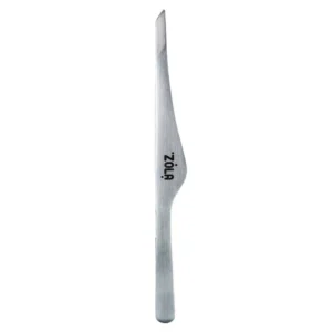 ZOLA Professional Slanted Brow Tweezers (Silver Series)