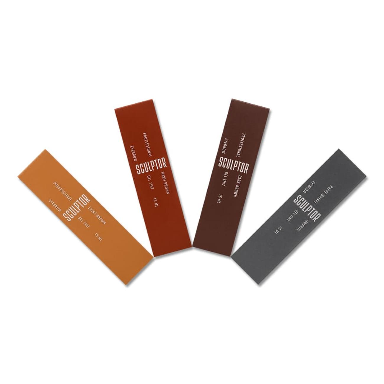 Sculptor Lash Gel Tint Set for Eyebrows 15 ml - Image 5