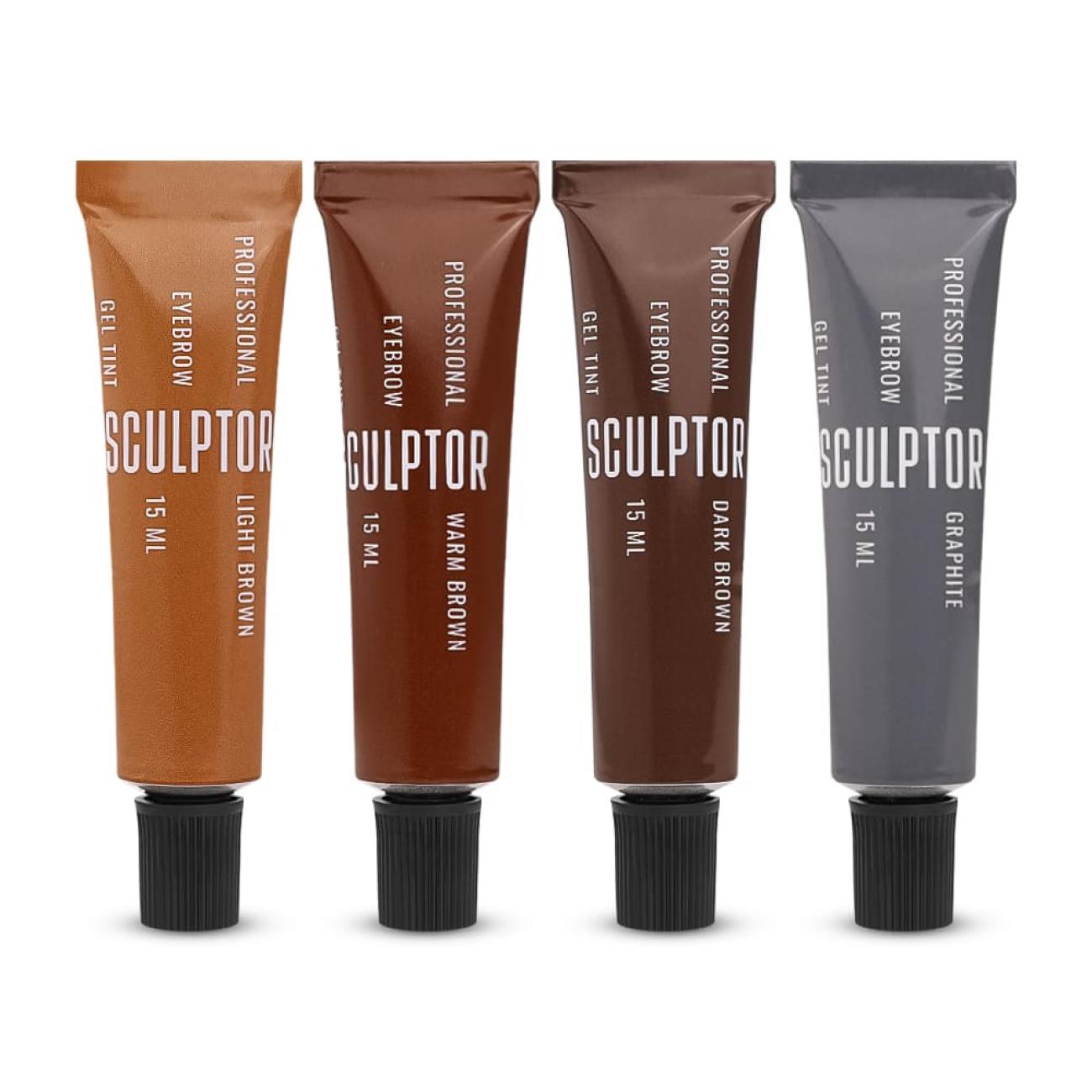Sculptor Lash Gel Tint Set for Eyebrows 15 ml - Image 2