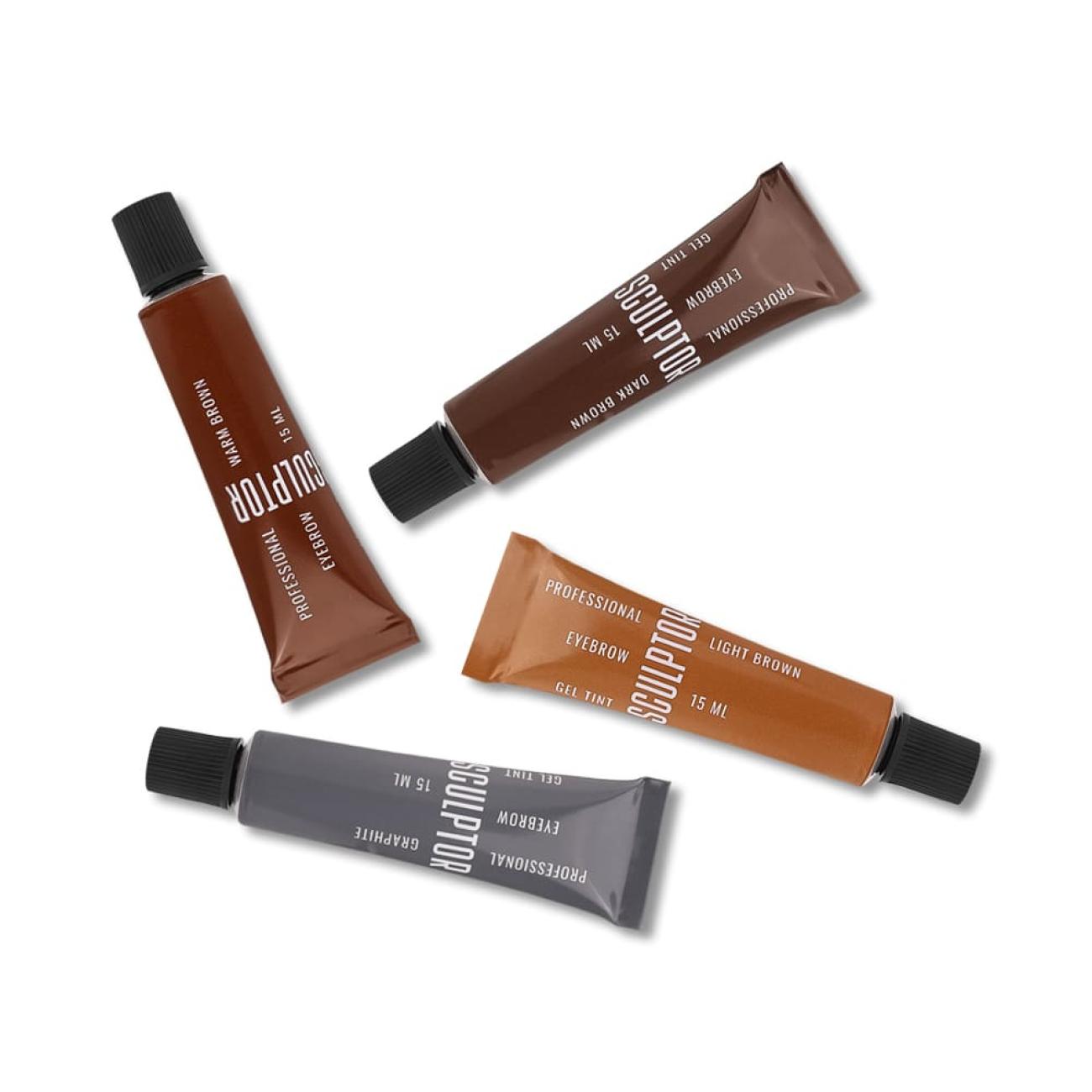 Sculptor Lash Gel Tint Set for Eyebrows 15 ml - Image 4