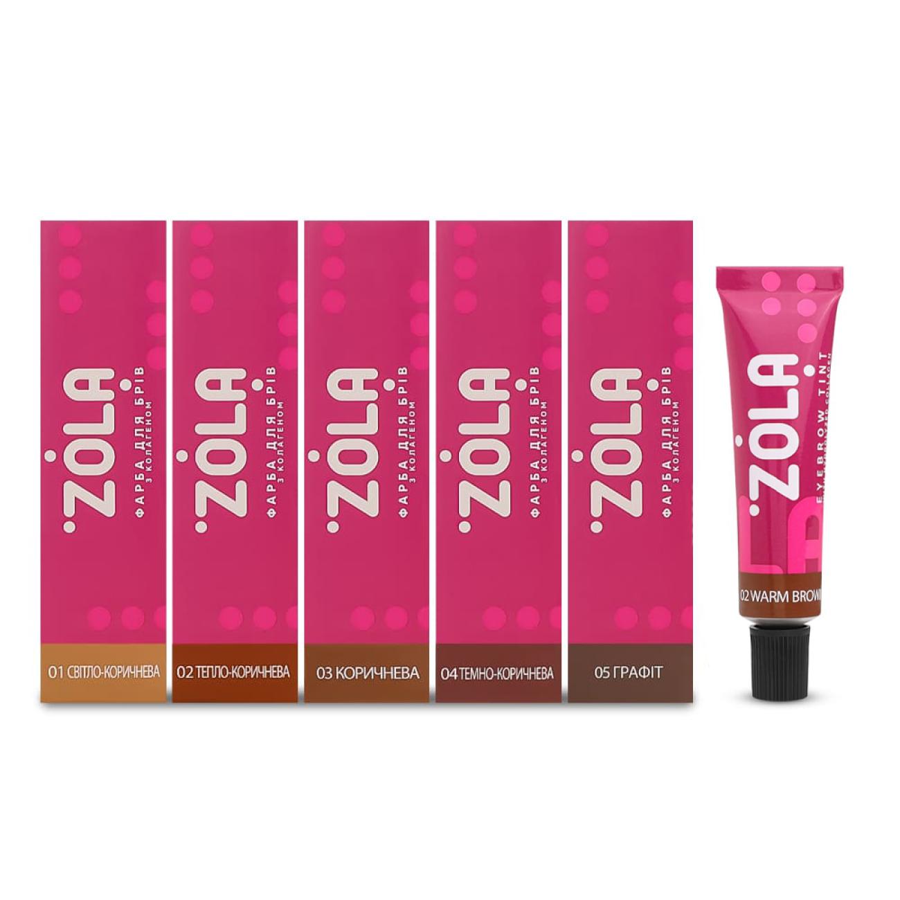 ZOLA Brow Tint Set 15 ml