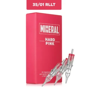 The Mineral Tattoo Cartridges 35/01 RLLT Hard Pink – 20 pcs