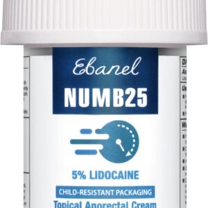 Ebanel 5% Lidocaine Numbing Cream (Numb25)