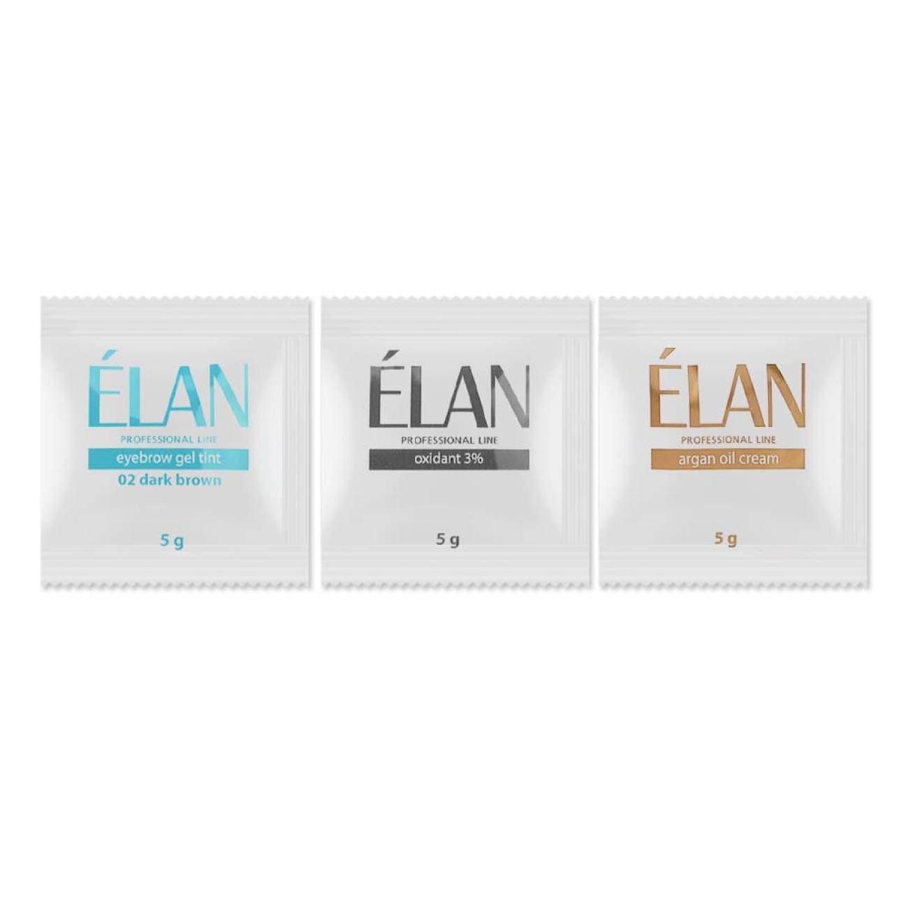 ELAN Brow Kit 02 Dark Brown - Image 5