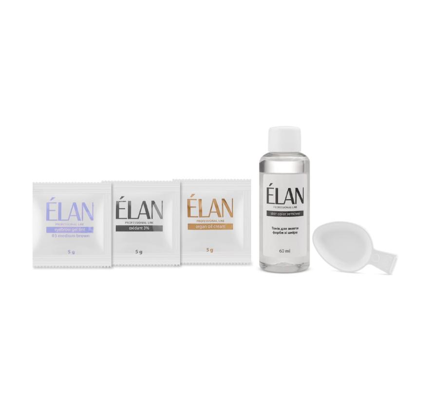 ELAN Brow Kit 03 Medium Brown - Image 2