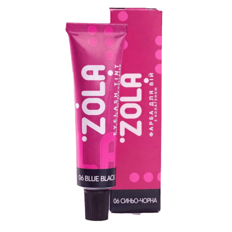 ZOLA Eyebrow Tint with Collagen 06 Blue Black 15 ml