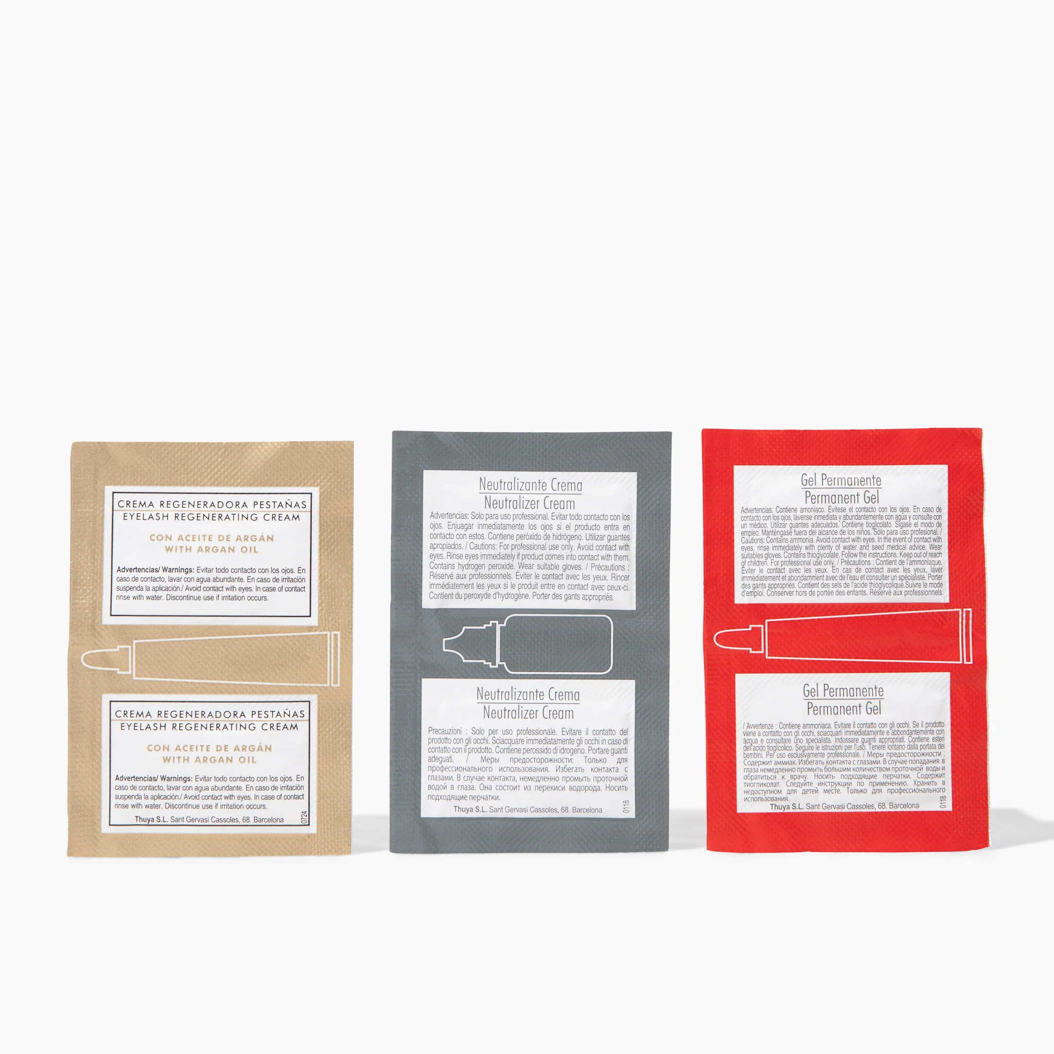 Thuya Lash & Brow Lamination Kit 3 × 2 ml - Image 3