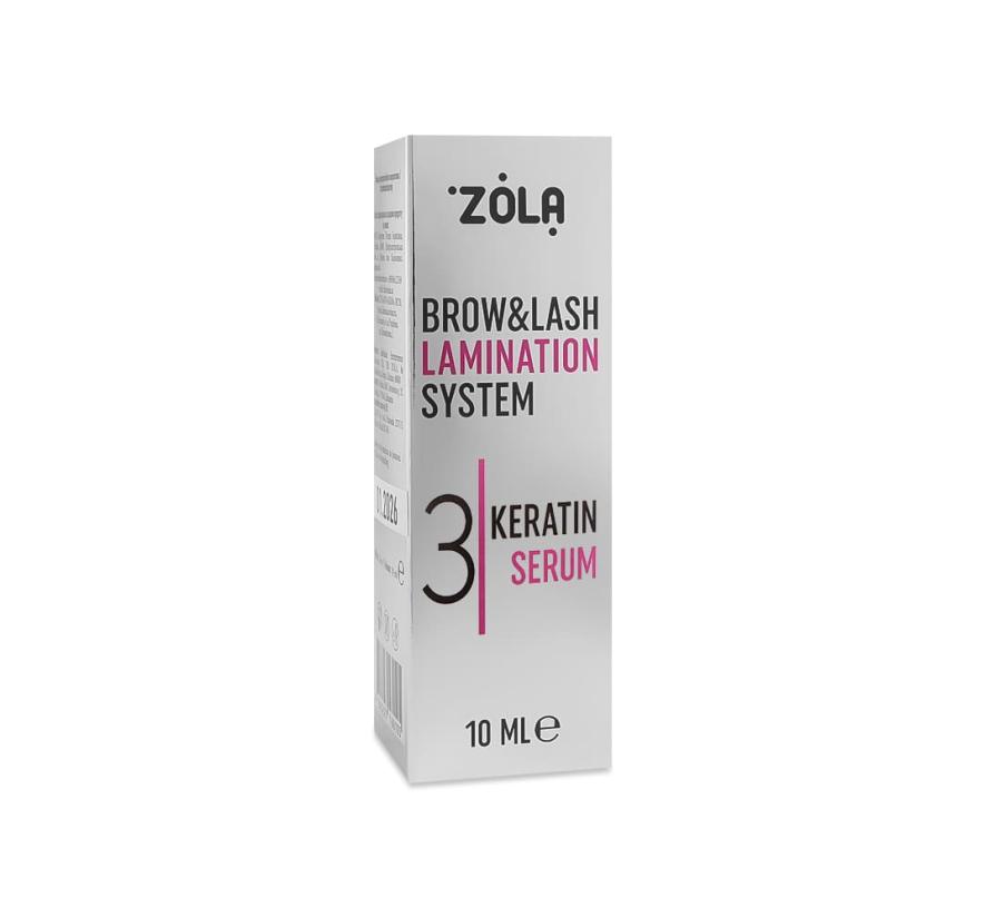 ZOLA Keratin Serum Step 3 for Lash & Brow Lamination - Image 4