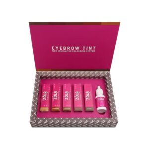 ZOLA New Innovative Coloring System Eyebrow Tint Set