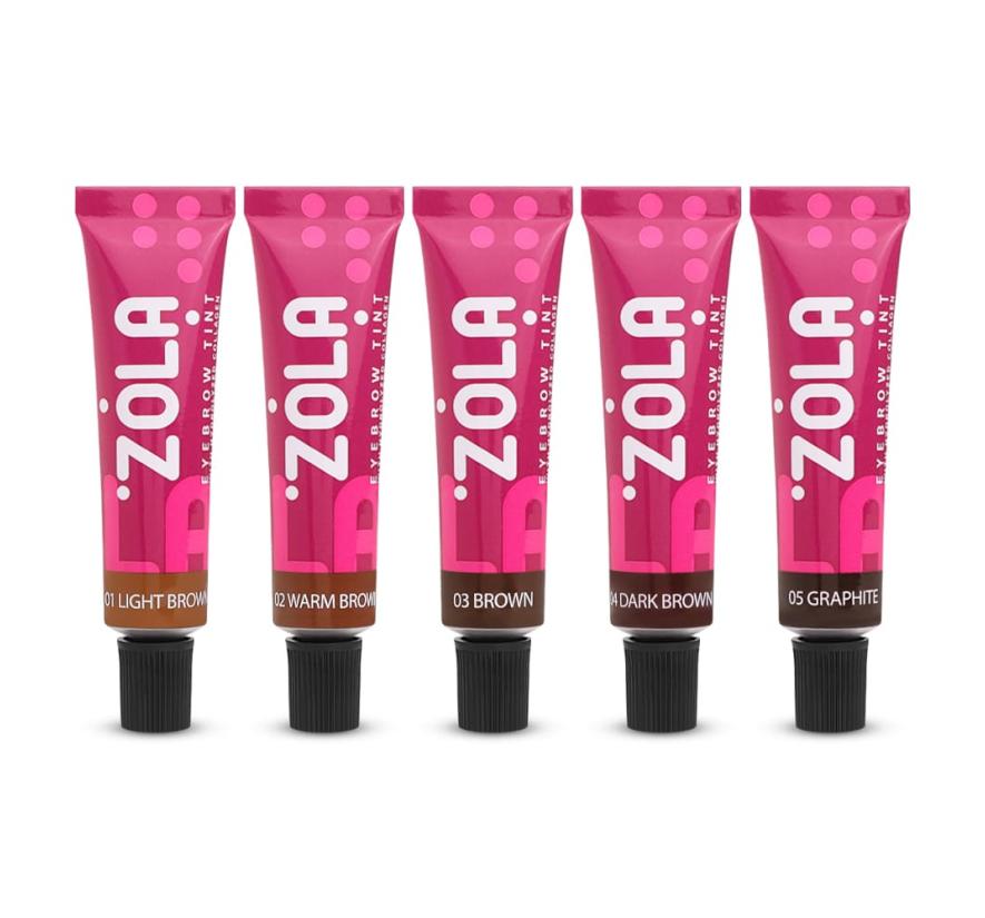 ZOLA New Innovative Coloring System Eyebrow Tint Set - Image 5