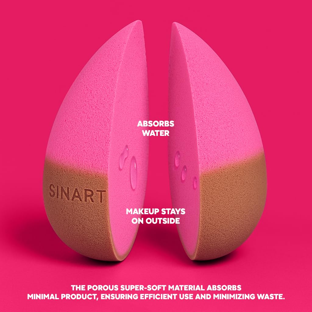 SINART PROSPONGE Beige Makeup Sponge - Image 7