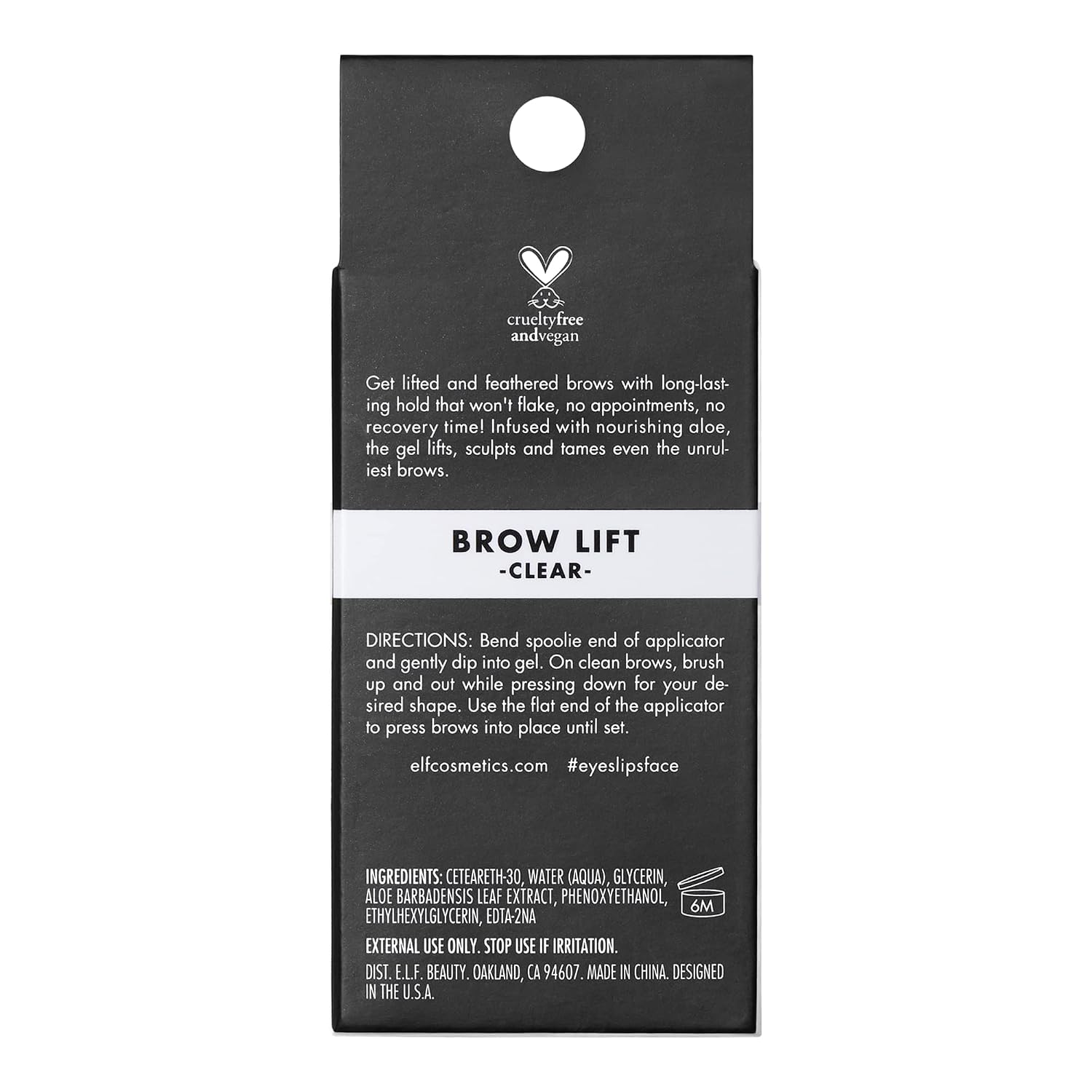 e.l.f. Cosmetics Brow Lift Clear Eyebrow Shaping Wax - Image 7