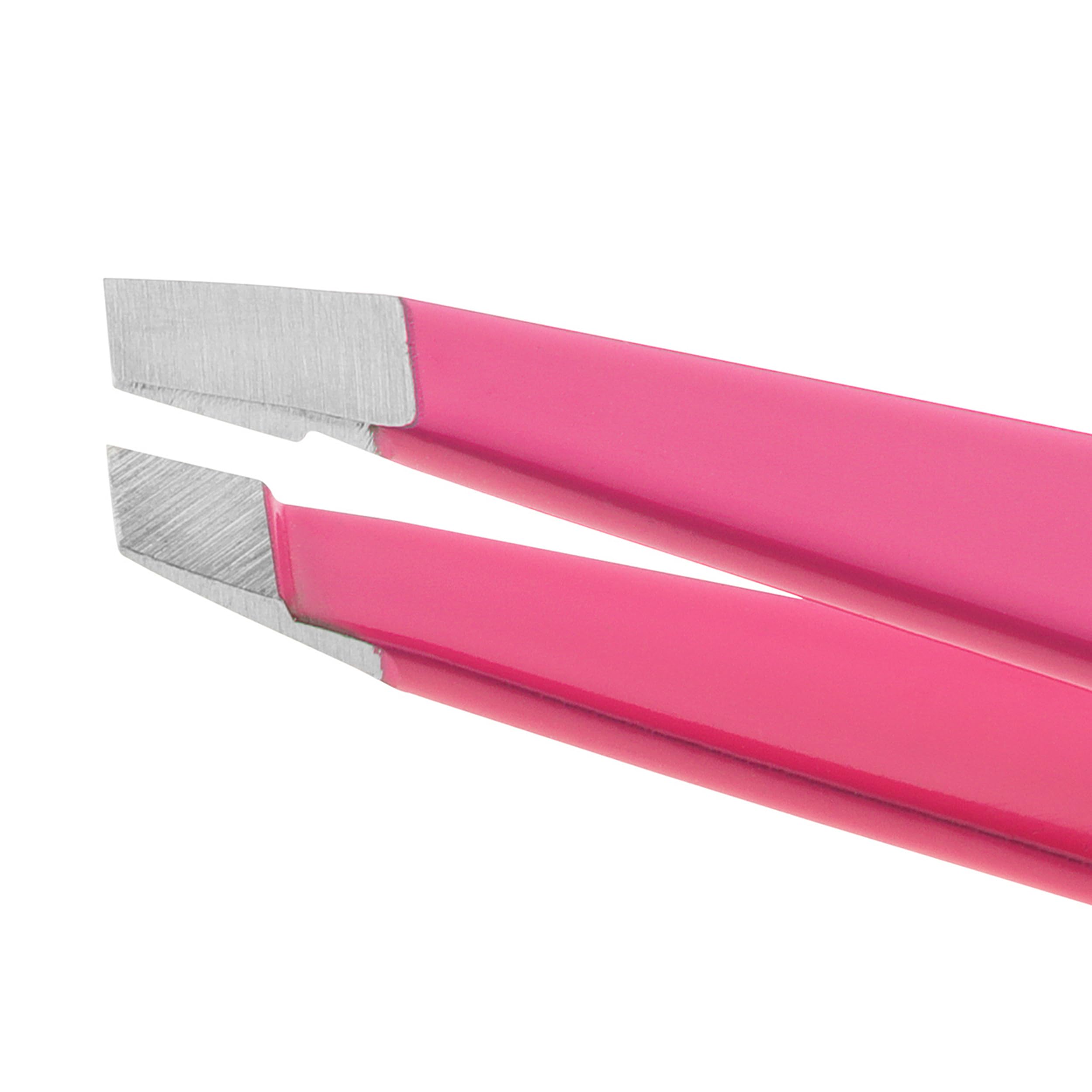 Tweezerman Full Slant Tweezer – Neon Pink - Image 3