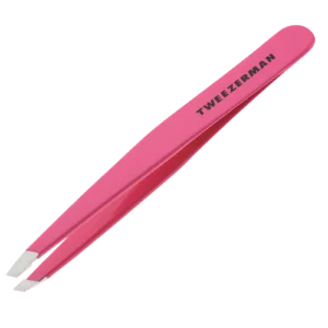 Tweezerman Full Slant Tweezer – Neon Pink