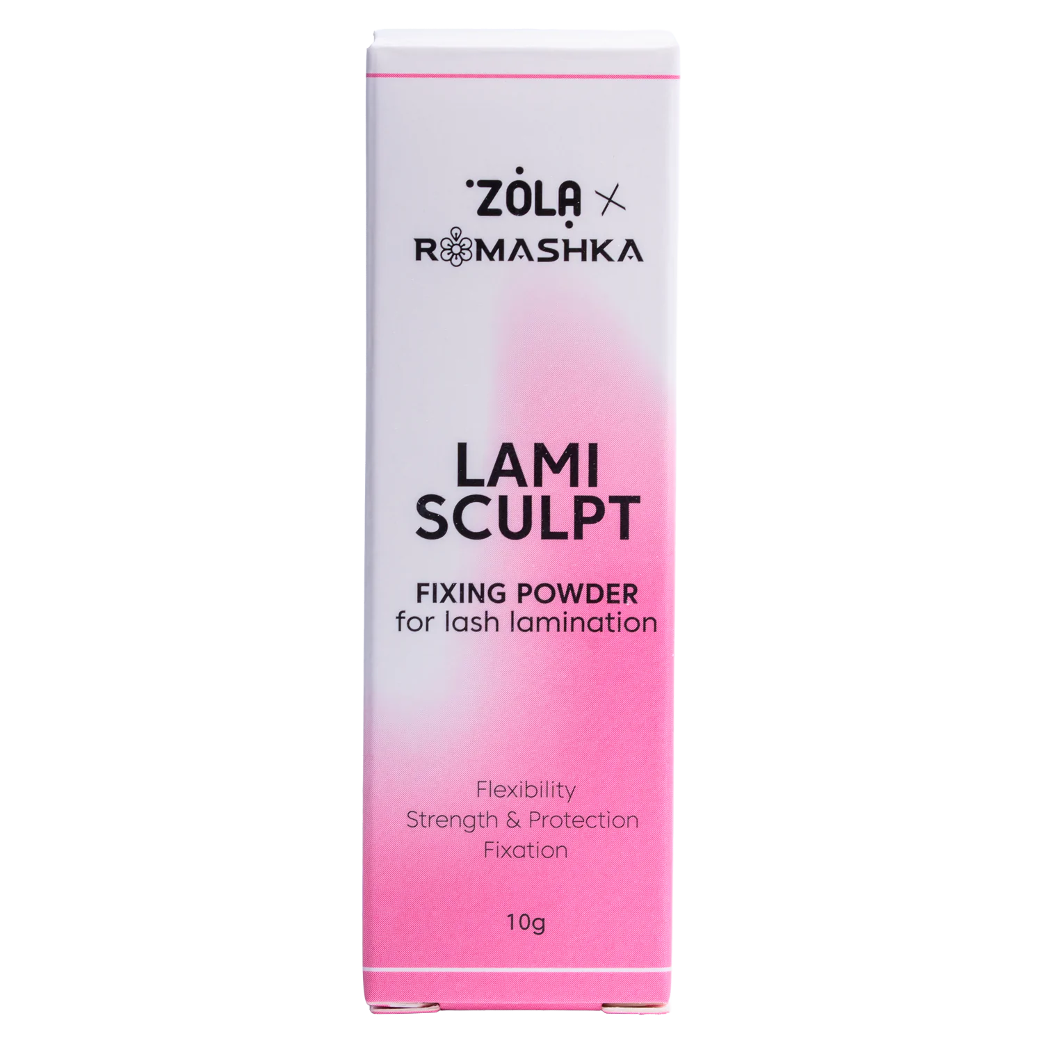 ZOLA x Romashka LamiSculpt Fixing Powder for Lash Lamination 10 g - Image 4