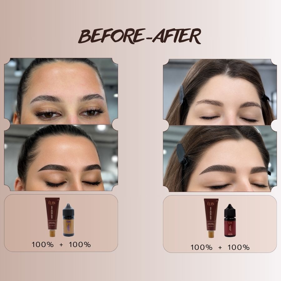ÉLAN Deep Brow Tint 2.0 09 Coffee Deep Brown 20 ml - Image 5