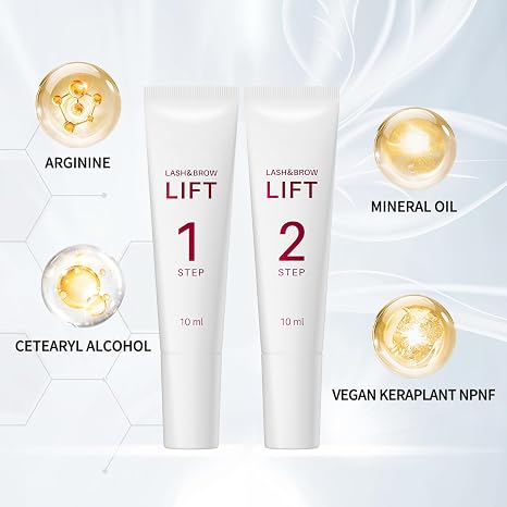 ICONSIGN 2-in-1 Lash Lift & Brow Lamination Kit 2 × 10 ml - Image 4