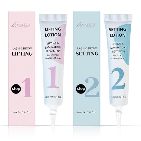 Lomansa Lash Lifting & Setting Solution for Lashes and Brows