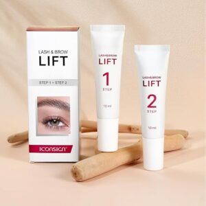 ICONSIGN 2-in-1 Lash Lift & Brow Lamination Kit 2 × 10 ml
