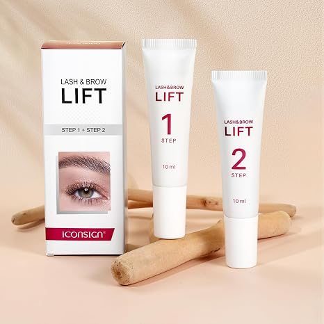 ICONSIGN 2-in-1 Lash Lift & Brow Lamination Kit 2 × 10 ml