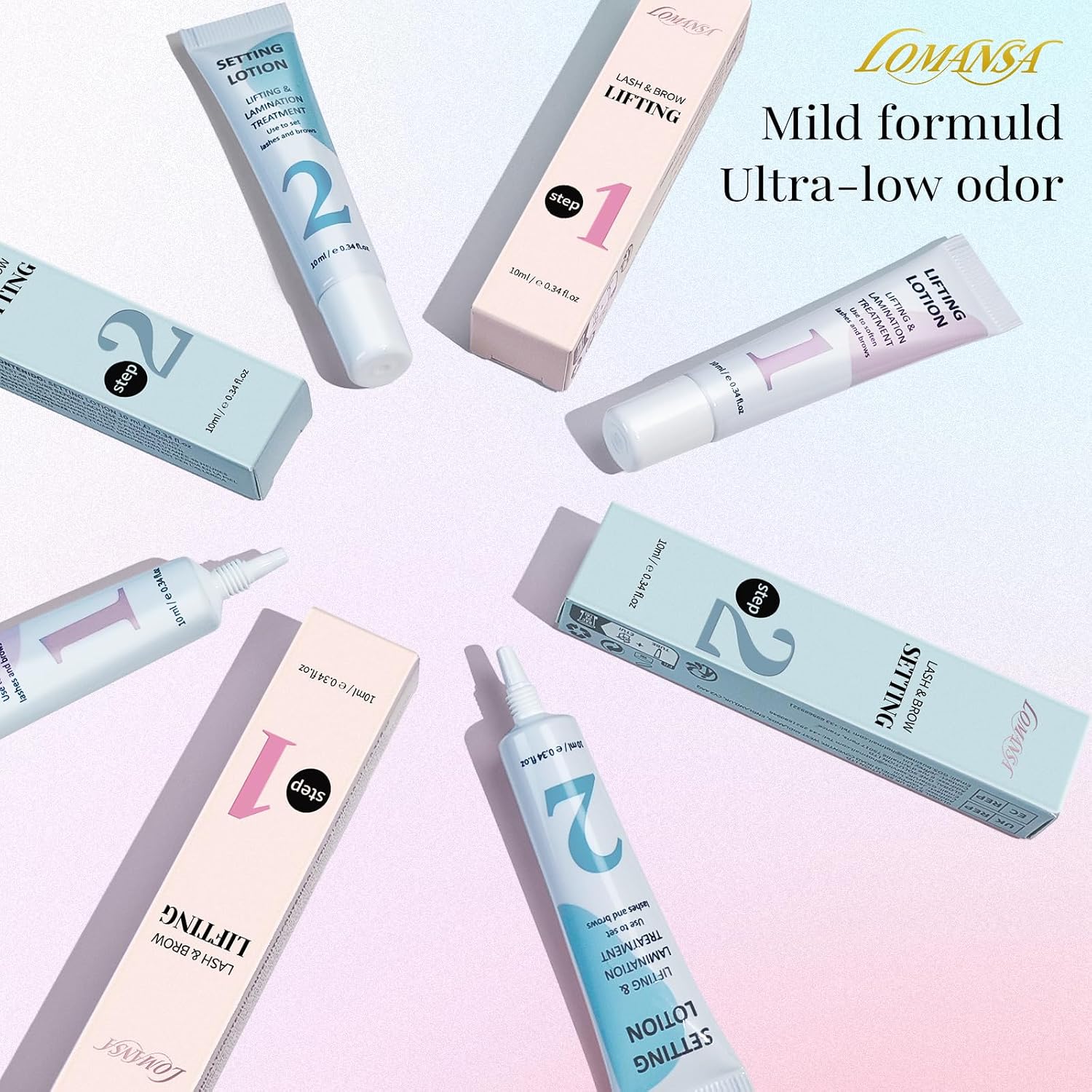 Lomansa Lash Lifting & Setting Solution for Lashes and Brows - Image 8