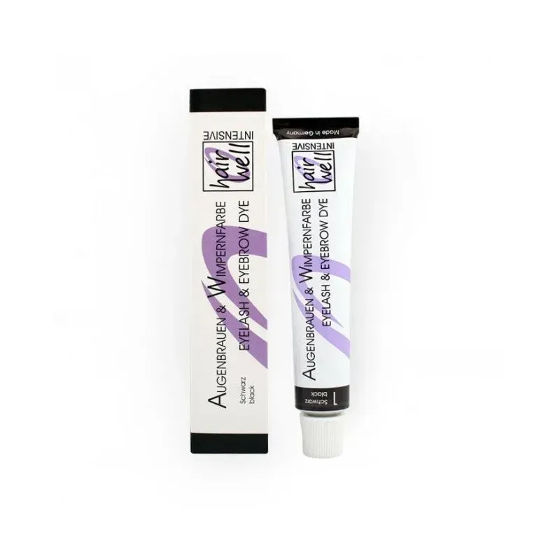 Hair Well Eyebrow & Eyelash Tint 01 Black 20 ml